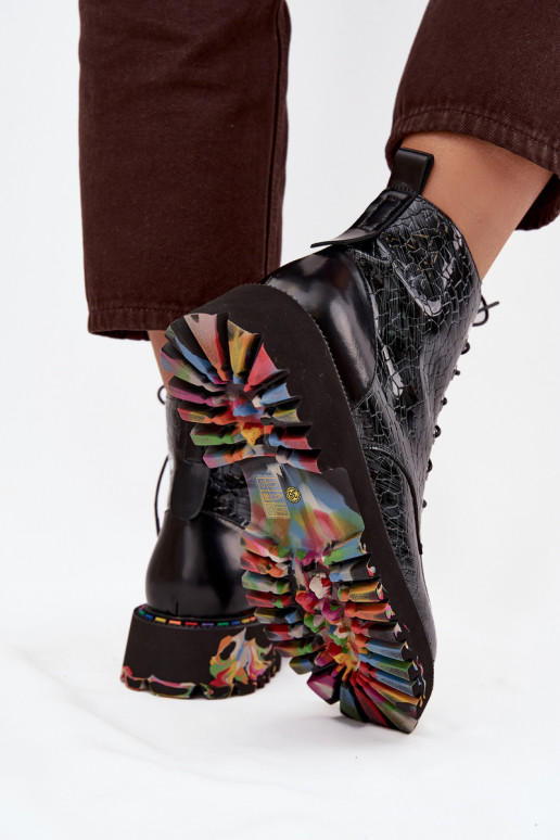 Āda Laque Sieviešu puszābaki Artiker 57C0065 Pelēkas krāsas