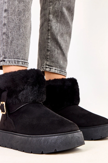 Melnas sniega zābaciņas ar... 2