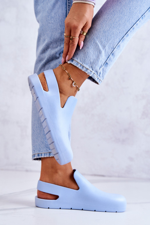 Gumijas čības Zilas krāsas Meriko