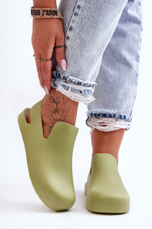 Gumijas čības Zaļas krāsas Meriko