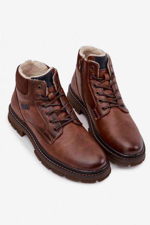 apavi Vīriešiem siltināti INrangler 20253034.JCU brūnas krāsas