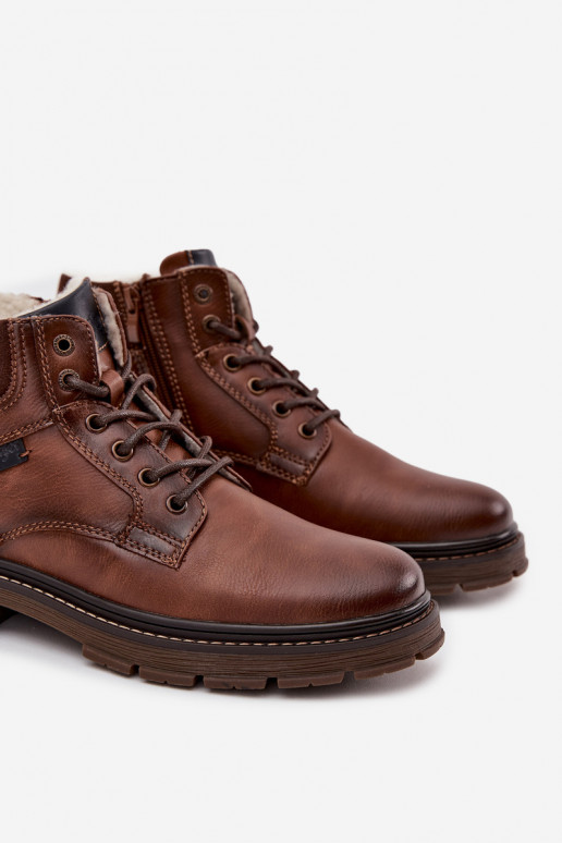 apavi Vīriešiem siltināti INrangler 20253034.JCU brūnas krāsas