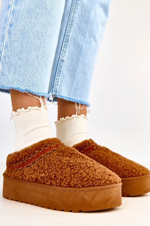 Royana brūni zemi sniega zābaki uz...