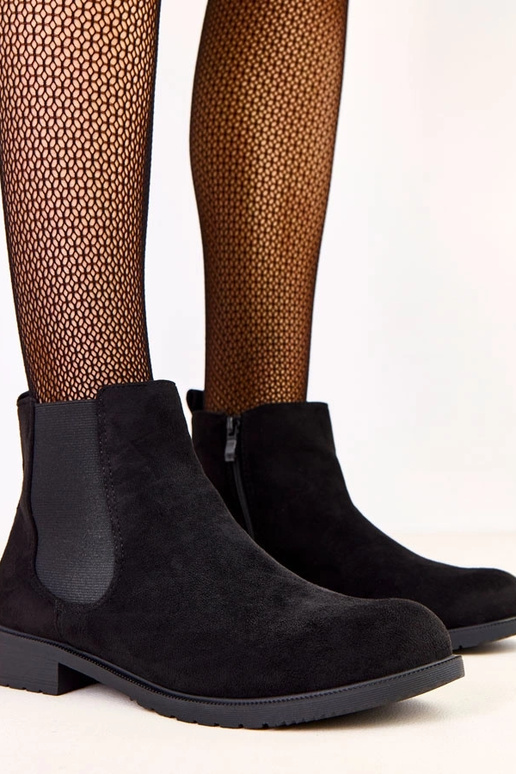 Salomi melni plakanā zole zābaki ar...