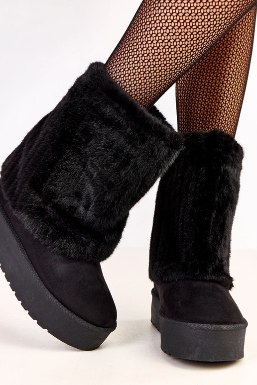 Leda melni sniega zābaki uz...