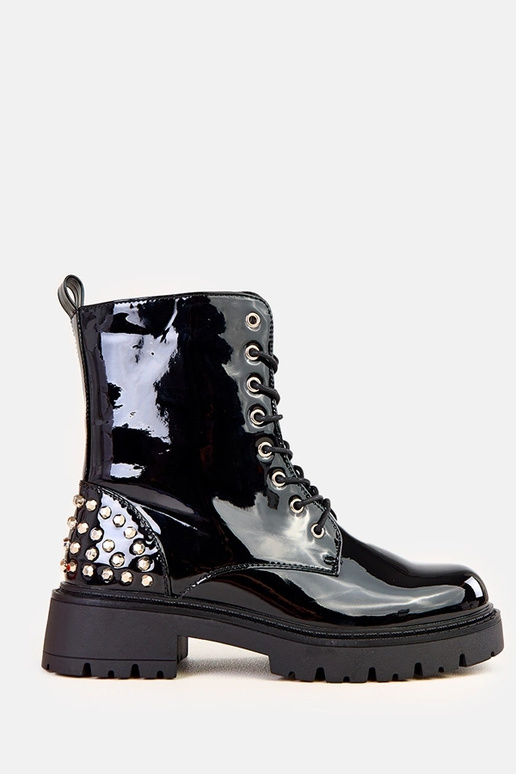 Melni lakoti ikru zābaki ar...