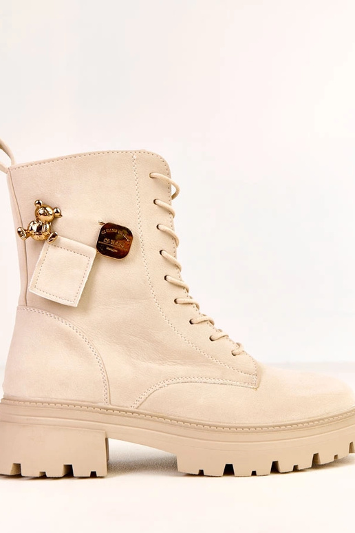 Smilšu krāsas sieviešu trekeri,...