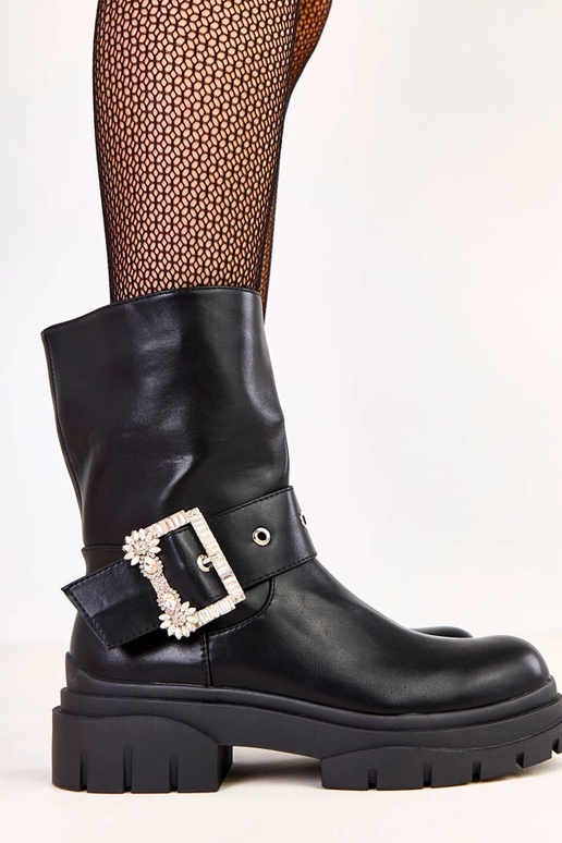 Melni zābaki, rotāti ar sprādzi un...