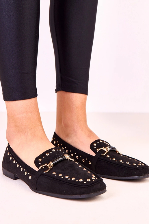 Melnas balerīnu tipa kurpes no...