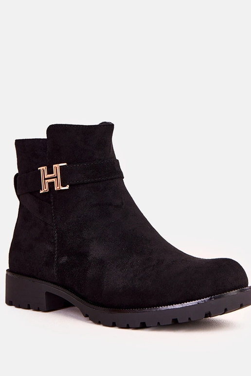 Melni sieviešu zābaki ar zelta krāsas... Melni sieviešu zābaki ar zelta krāsas...