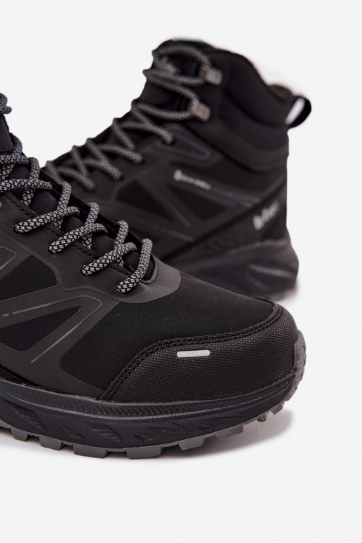 Siltināti pārgājienu zābaki Vīriešiem Lee Cooper LCJ-25-01-3711 melnas krāsas