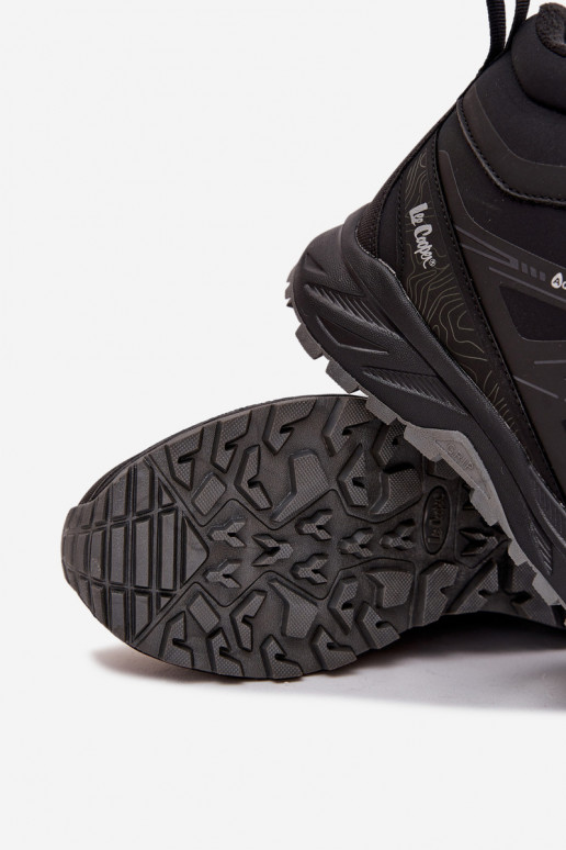 Siltināti pārgājienu zābaki Vīriešiem Lee Cooper LCJ-25-01-3711 melnas krāsas