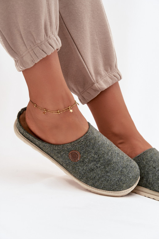 apavi mājas Čības Sieviešu Inblu CS000047 Zaļas krāsas apavi mājas Čības Sieviešu Inblu CS000047 Zaļas krāsas