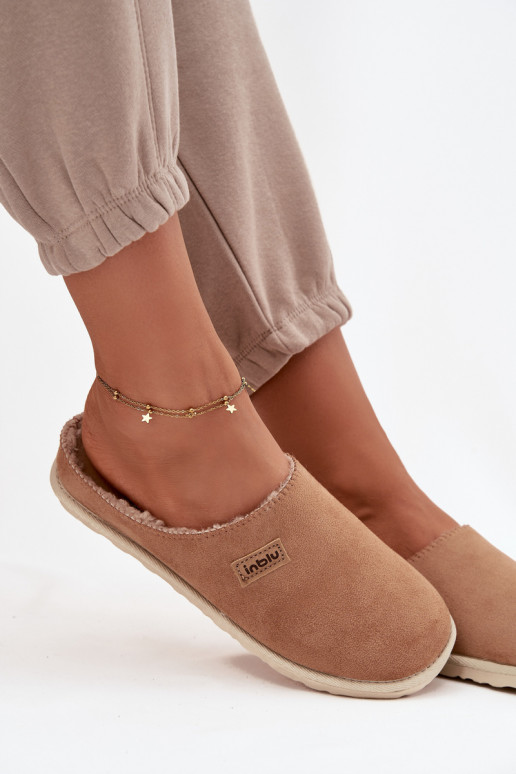 Čības Sieviešu apavi mājas Inblu CS000045 brūnas krāsas Čības Sieviešu apavi mājas Inblu CS000045 brūnas krāsas