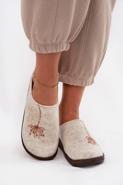 Sieviešu apavi mājas Čības Inblu NL000011 smilšu krāsas Sieviešu apavi mājas Čības Inblu NL000011 smilšu krāsas