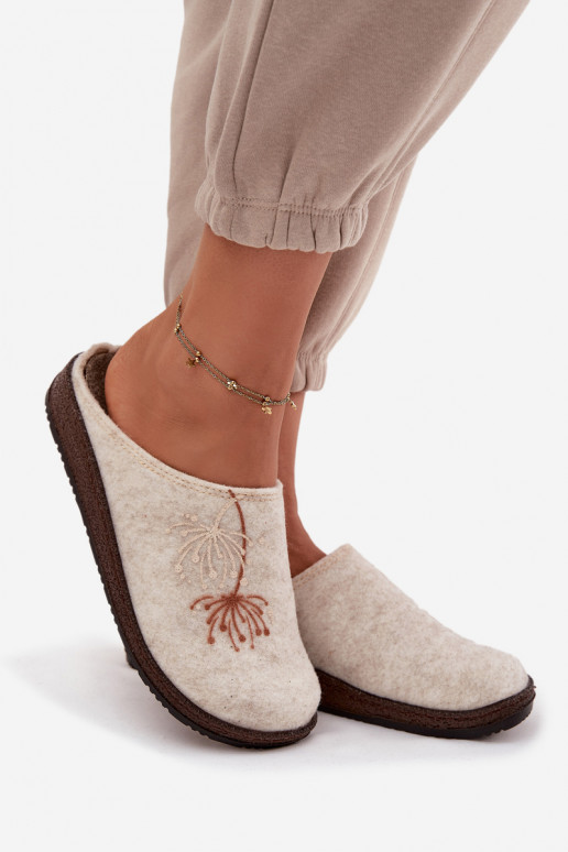 Sieviešu apavi mājas Čības Inblu NL000011 smilšu krāsas Sieviešu apavi mājas Čības Inblu NL000011 smilšu krāsas