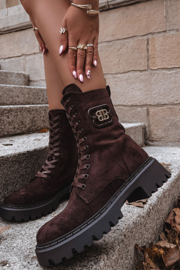 Sieviešu puszābaki INokrery Sieviešu Ar greznu Elements siltināti CzekoladoIne Kalindra 2