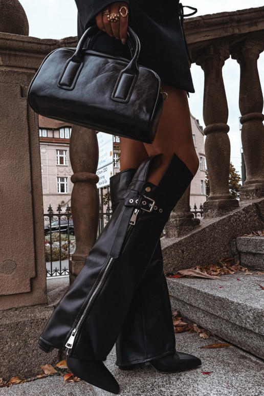 siltināti sieviešu garie zābaki Par ceļgalu ar papēdi ar siksniņām ar sprādzēm I Sudraba krāsasm Zamkiem melnas krāsas Reisa siltināti sieviešu garie zābaki Par ceļgalu ar papēdi ar siksniņām ar sprādzēm I Sudraba krāsasm Zamkiem melnas krāsas Reisa