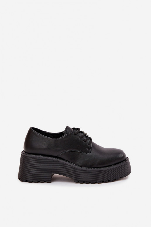 apavi SieviešuPrzypinką Eko Āda melnas krāsas Laurea apavi SieviešuPrzypinką Eko Āda melnas krāsas Laurea