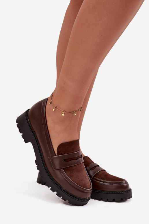 sieviešu mokasīni no eko ādas CzekoladoIne Cailen sieviešu mokasīni no eko ādas CzekoladoIne Cailen