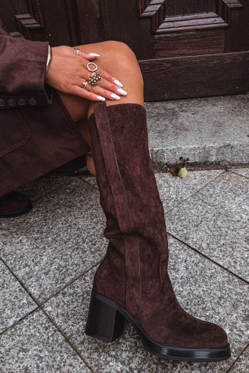 Sieviešu garie zābaki Uz masīva pola CzekoladoIne Sanelle 2