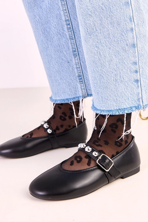 Melnu krāsu Faira balerīnas ar... Melnu krāsu Faira balerīnas ar...