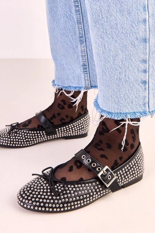 Melnu krāsu Mylie balerīnas,... Melnu krāsu Mylie balerīnas,...