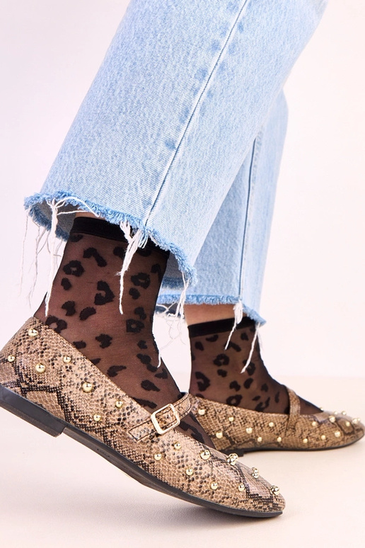 Rudu krāsu Selena balerīnas ar... Rudu krāsu Selena balerīnas ar...