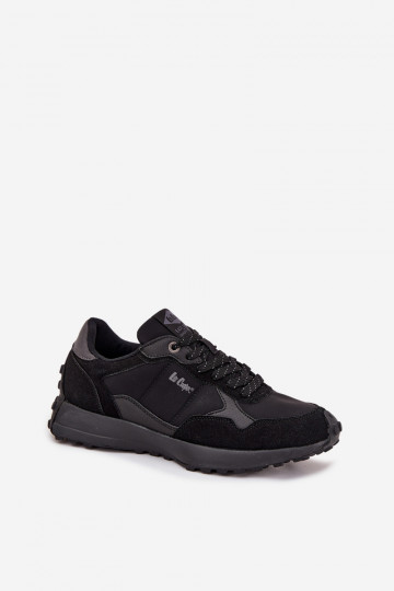 sporta apavi Sneakers modeļa apavi Vīriešiem Lee Cooper LCJ-25-03-3796 melnas krāsas