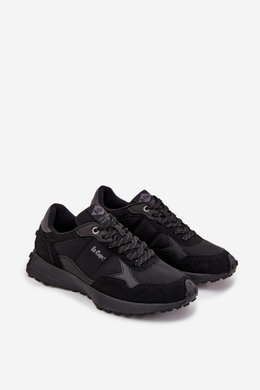 sporta apavi Sneakers modeļa apavi Vīriešiem Lee Cooper LCJ-25-03-3796 melnas krāsas sporta apavi Sneakers modeļa apavi Vīriešiem Lee Cooper LCJ-25-03-3796 melnas krāsas