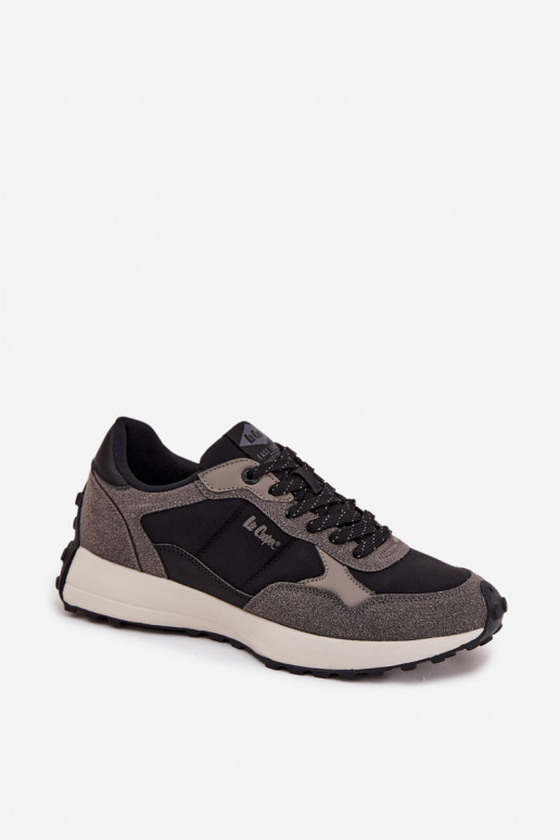 sporta apavi Sneakers modeļa apavi Vīriešiem Lee Cooper LCJ-25-03-3795 Pelēkas krāsas-melnas krāsas sporta apavi Sneakers modeļa apavi Vīriešiem Lee Cooper LCJ-25-03-3795 Pelēkas krāsas-melnas krāsas