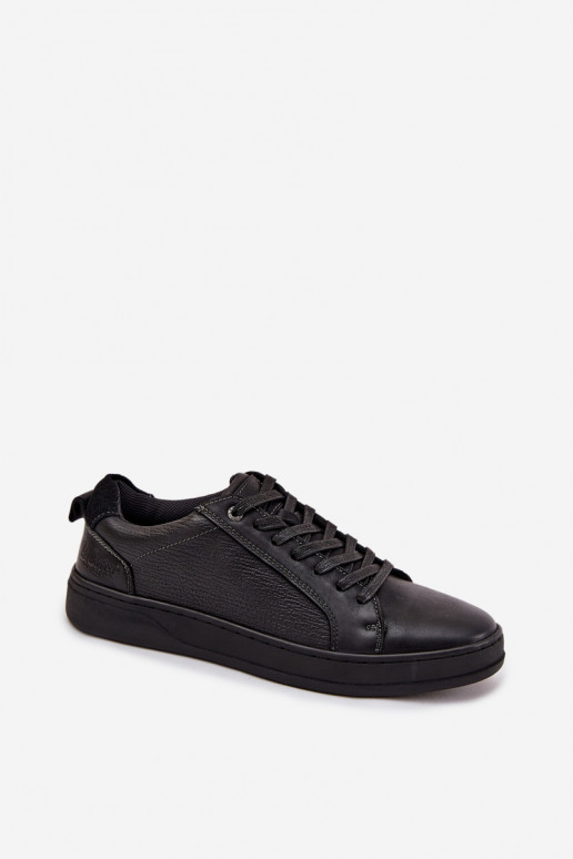Āda Sneakers modeļa apavi Vīriešiem Lee Cooper LCJ-25-33-3965 melnas krāsas Āda Sneakers modeļa apavi Vīriešiem Lee Cooper LCJ-25-33-3965 melnas krāsas