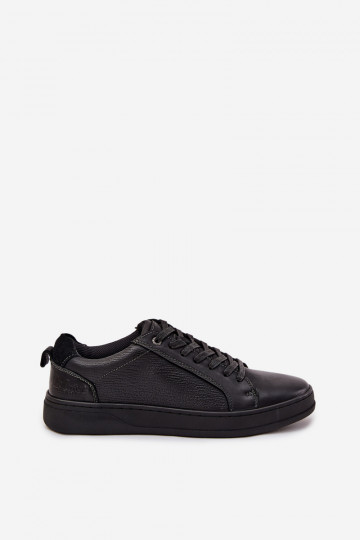 Vīriešu ādas sporta apavi Lee Cooper LCJ-25-33-3965 melnā krāsā 2