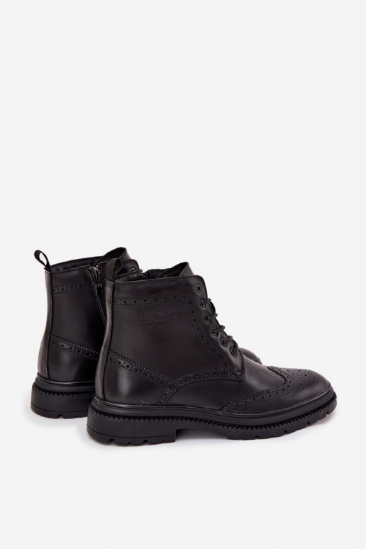 Āda Sieviešu puszābaki Vīriešiem Lee Cooper LCJ-25-33-3961 melnas krāsas Āda Sieviešu puszābaki Vīriešiem Lee Cooper LCJ-25-33-3961 melnas krāsas