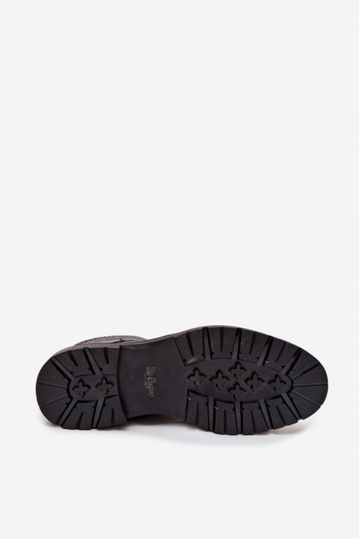Āda Sieviešu puszābaki Vīriešiem Lee Cooper LCJ-25-33-3961 melnas krāsas Āda Sieviešu puszābaki Vīriešiem Lee Cooper LCJ-25-33-3961 melnas krāsas