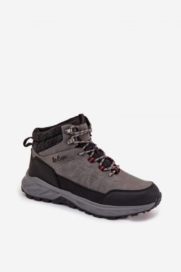 Vīriešu siltie pārgājienu zābaki Lee Cooper LCJ-25-01-3722M pelēkā krāsā