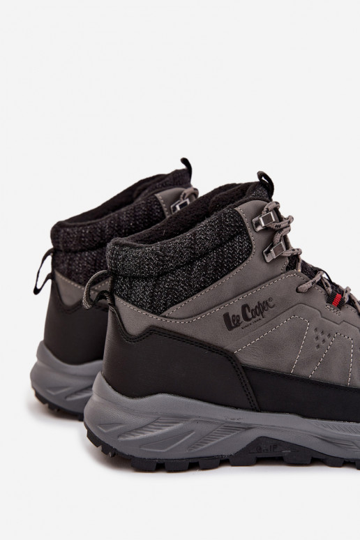 pārgājienu zābaki Vīriešiem siltināti Lee Cooper LCJ-25-01-3722M Pelēkas krāsas