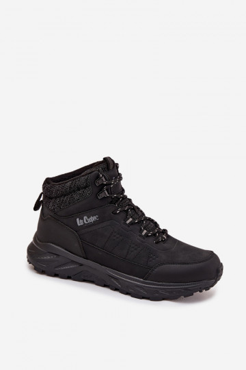 Vīriešu siltie pārgājienu zābaki Lee Cooper LCJ-25-01-3723M melnā krāsā