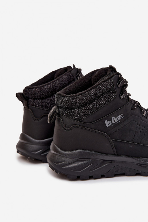 pārgājienu zābaki Vīriešiem siltināti Lee Cooper LCJ-25-01-3723M melnas krāsas