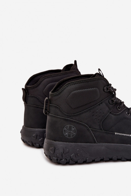 ziemas apavi Vīriešiem apavi siltināti Lee Cooper LCJ-25-01-3725 melnas krāsas