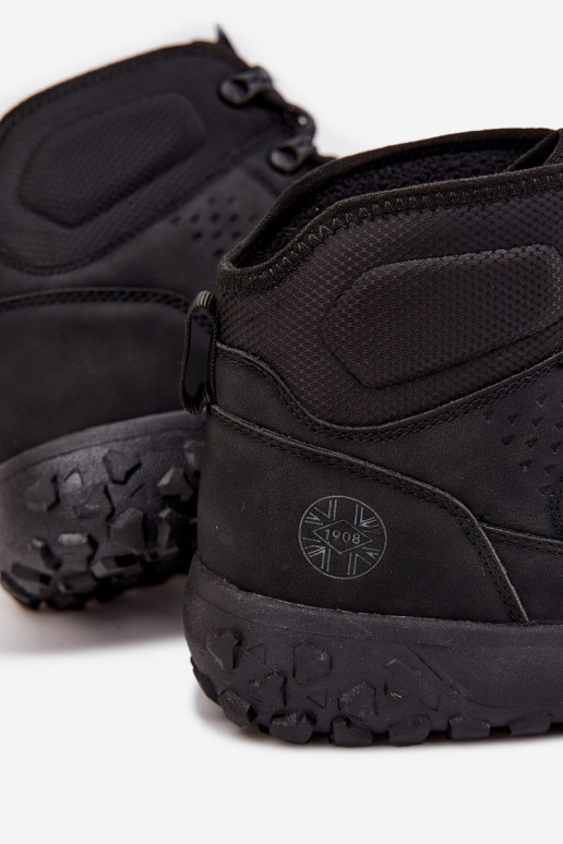 ziemas apavi Vīriešiem apavi siltināti Lee Cooper LCJ-25-01-3725 melnas krāsas