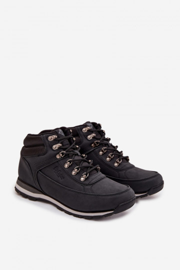 Vīriešu siltie pārgājienu zābaki Lee Cooper LCJ-25-03-3844M melnā krāsā