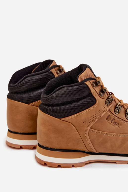 pārgājienu zābaki Vīriešiem siltināti Lee Cooper LCJ-25-03-3843M brūnas krāsas