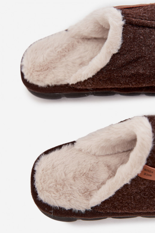 Čības Vīriešiem siltināti ar kažokādu CzekoladoIne Darielle Čības Vīriešiem siltināti ar kažokādu CzekoladoIne Darielle