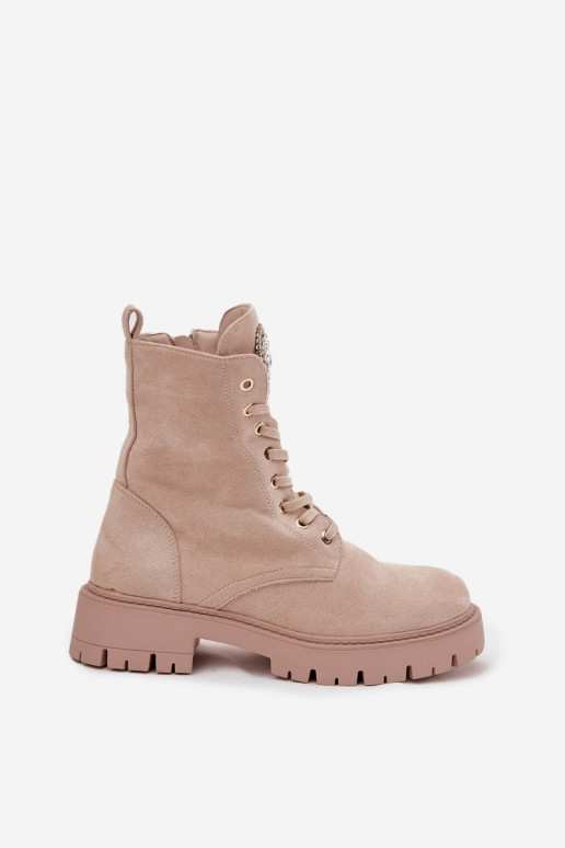 zābaki Sieviešu ar mirdzošiem spīdumiem Ieslēgts Języku Ziloņkaula krāsas Rosira zābaki Sieviešu ar mirdzošiem spīdumiem Ieslēgts Języku Ziloņkaula krāsas Rosira