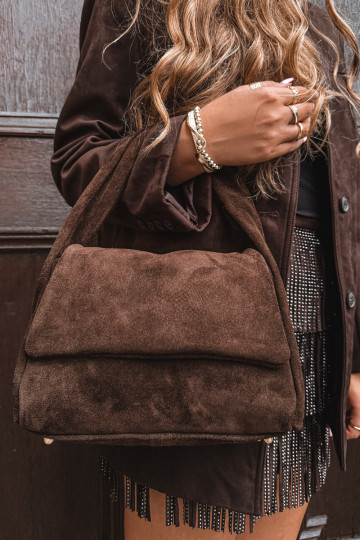 Skórzana zamšādasoIna Soma CzekoladoIna Monelle