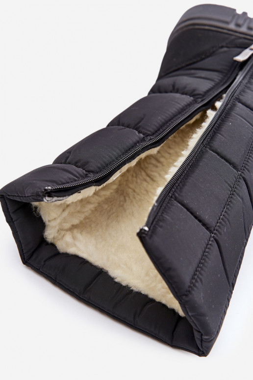 sniega apavi Sieviešu Uz pili Progress PROGJ-24-144 melnas krāsas