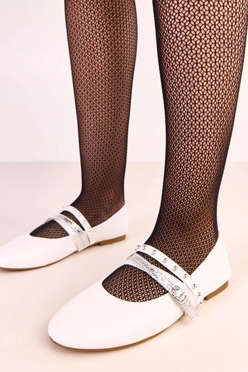 Baltas balerīnas ar...