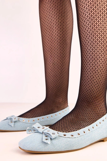 Džinsīgas balerīnas ar...