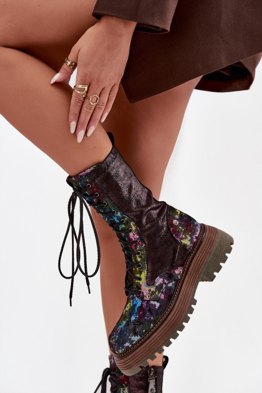 Sieviešu puszābaki zābaki Tā irciejka 06203-39 Dažādu krāsu